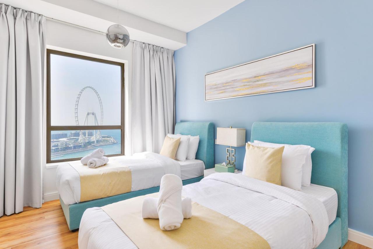 Luxury Jbr - Full Sea View - Free 5* Beach Resorts Access Dubaï Extérieur photo