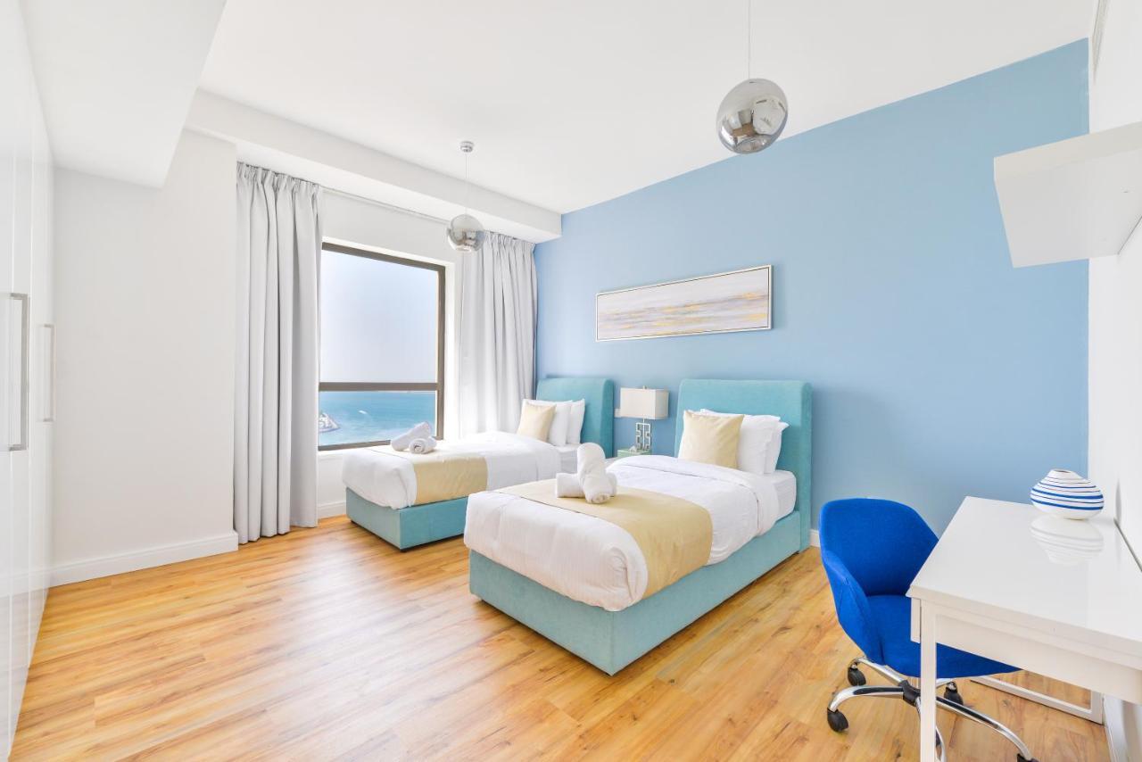 Luxury Jbr - Full Sea View - Free 5* Beach Resorts Access Dubaï Extérieur photo