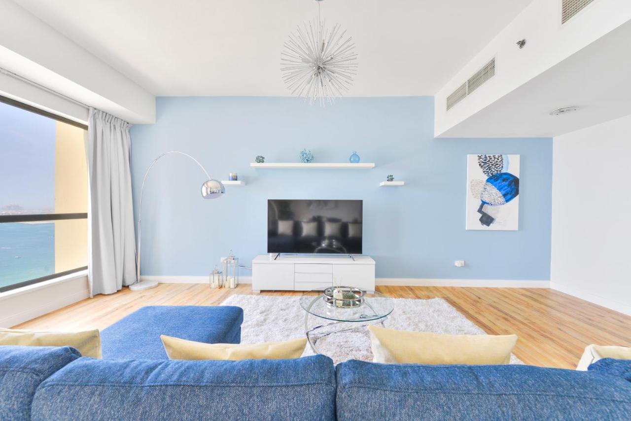 Luxury Jbr - Full Sea View - Free 5* Beach Resorts Access Dubaï Extérieur photo