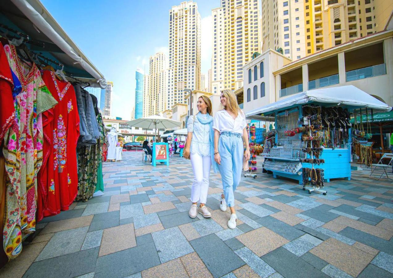 Luxury Jbr - Full Sea View - Free 5* Beach Resorts Access Dubaï Extérieur photo