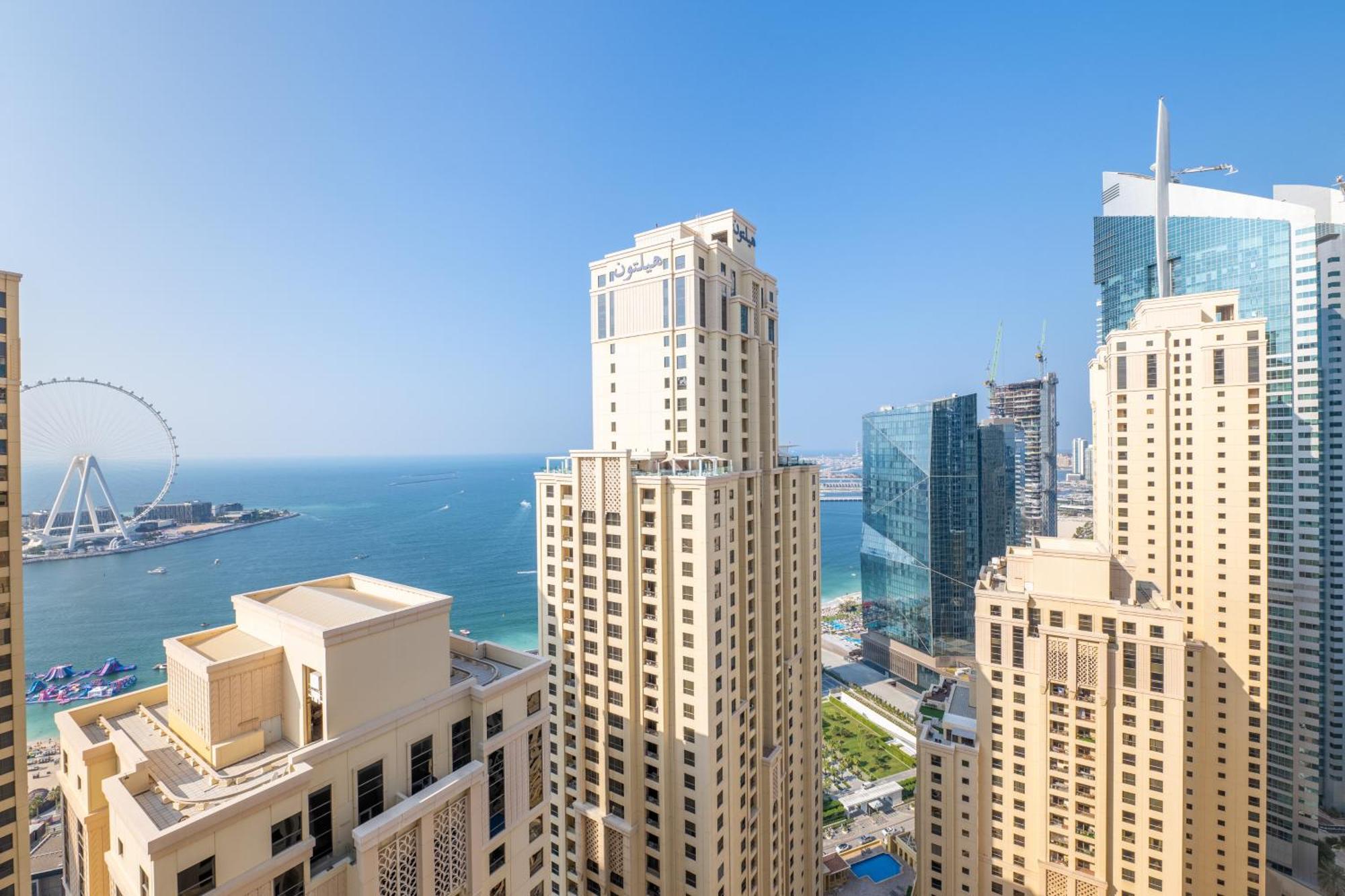 Luxury Jbr - Full Sea View - Free 5* Beach Resorts Access Dubaï Extérieur photo