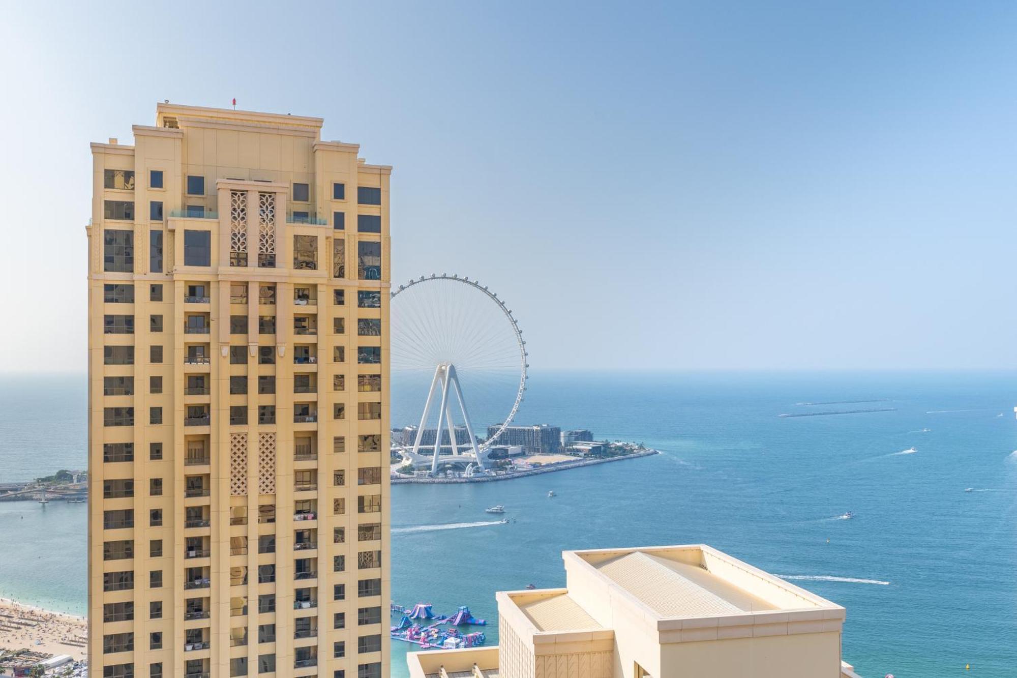 Luxury Jbr - Full Sea View - Free 5* Beach Resorts Access Dubaï Extérieur photo