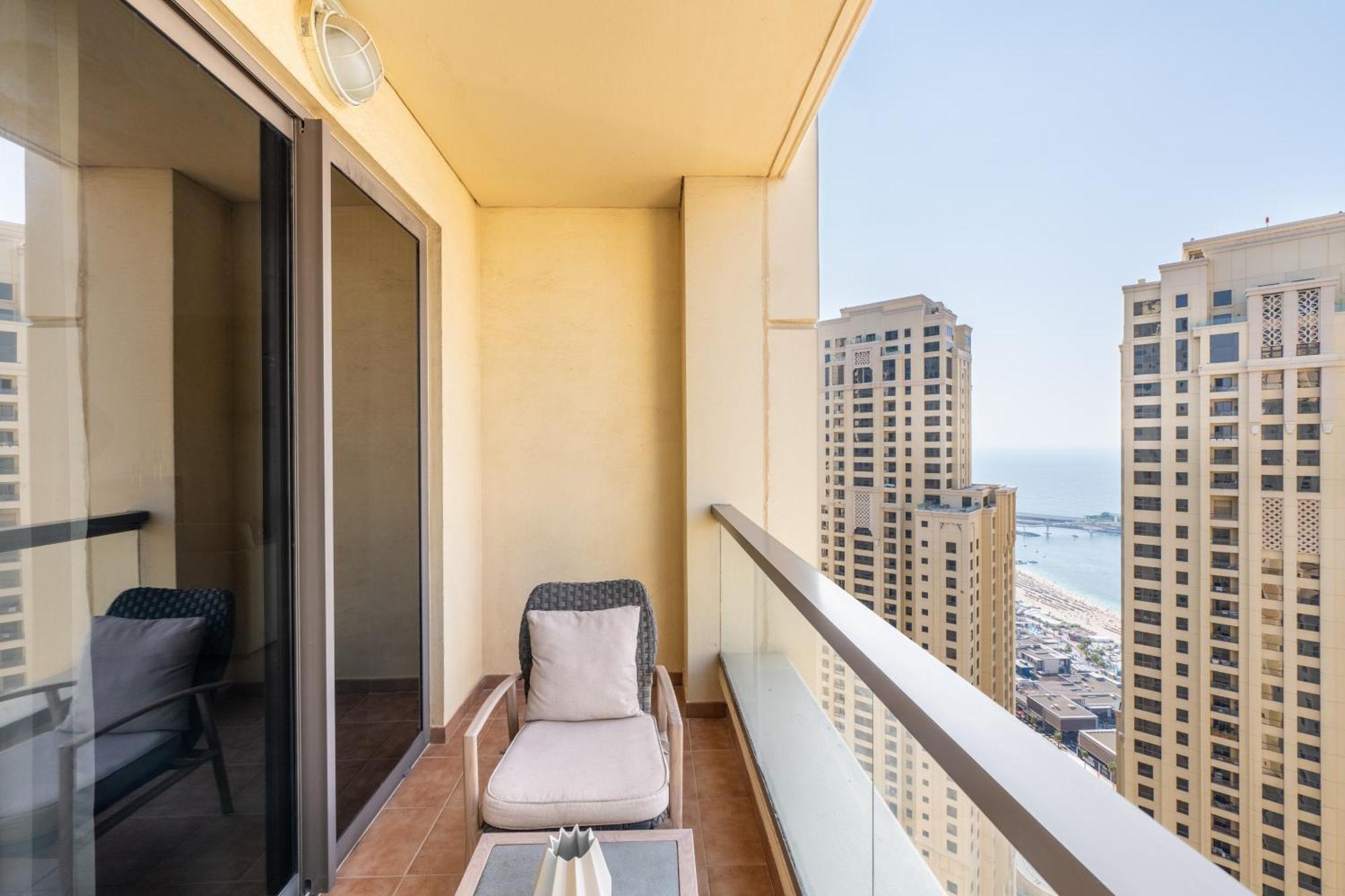 Luxury Jbr - Full Sea View - Free 5* Beach Resorts Access Dubaï Extérieur photo