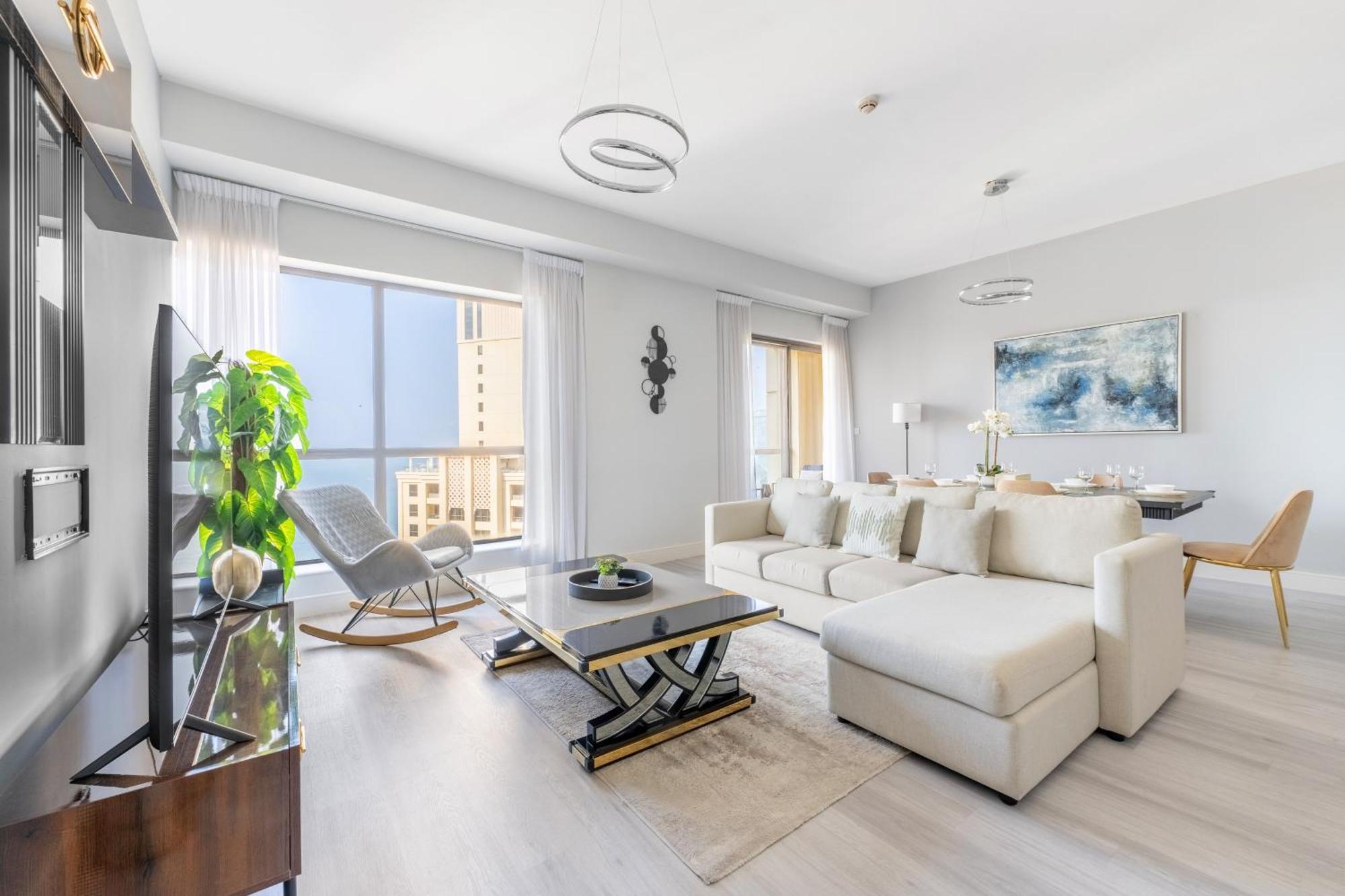 Luxury Jbr - Full Sea View - Free 5* Beach Resorts Access Dubaï Extérieur photo